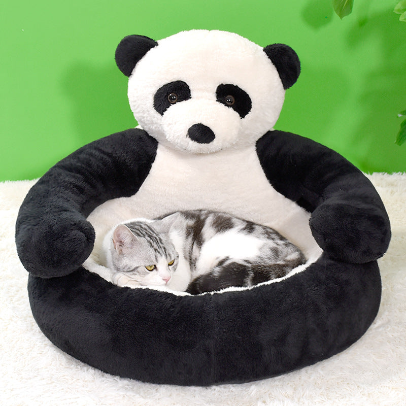 CuddleCub™ - Plush Winter Dog Bed in the Shape of a Bear [Last Day Sale] 