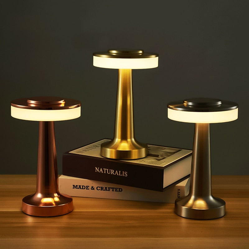GoldenHue - Decorative lamp with a warm glow