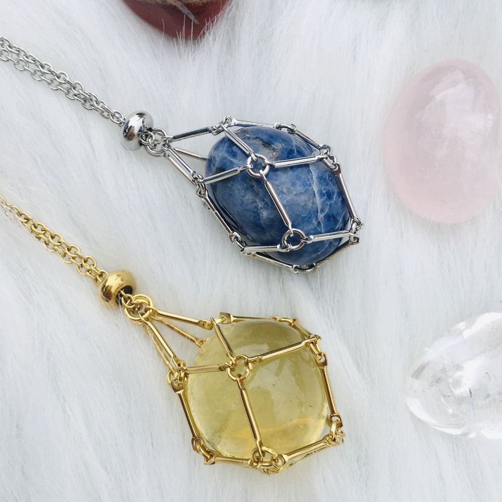 Buy One Get One Free | AuraBeads™ - Interchangeable Crystal Stone Necklace for Radiant Style and Inner Harmony [Last Day Sale]