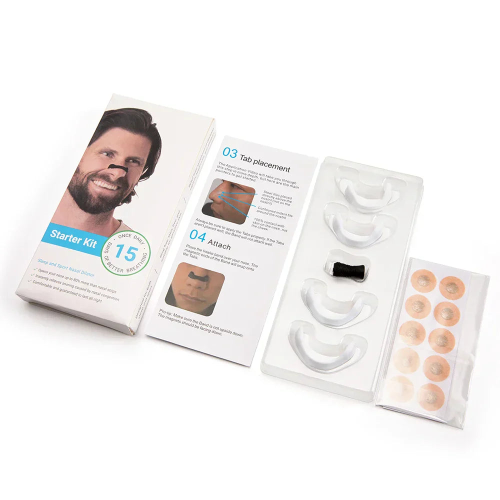 50% OFF | AirCalm - Magnetic Nose Strip for Snoring [Last Day Sale]