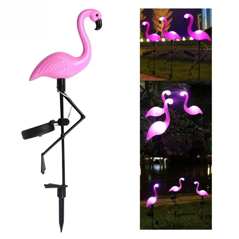 Buy one and get one free | FlamLit - Flamingo Solar Light [Last day sale] 