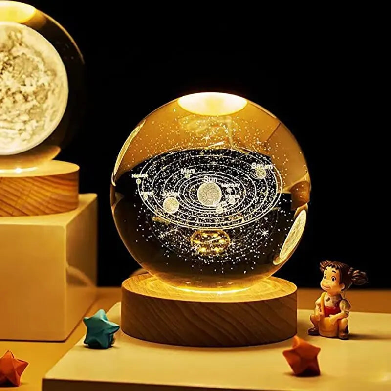 DreamLight™ - Galaxy Crystal Ball LED Night Light - Nursery Lamp &amp; Creative Gift [Last Day Sale]