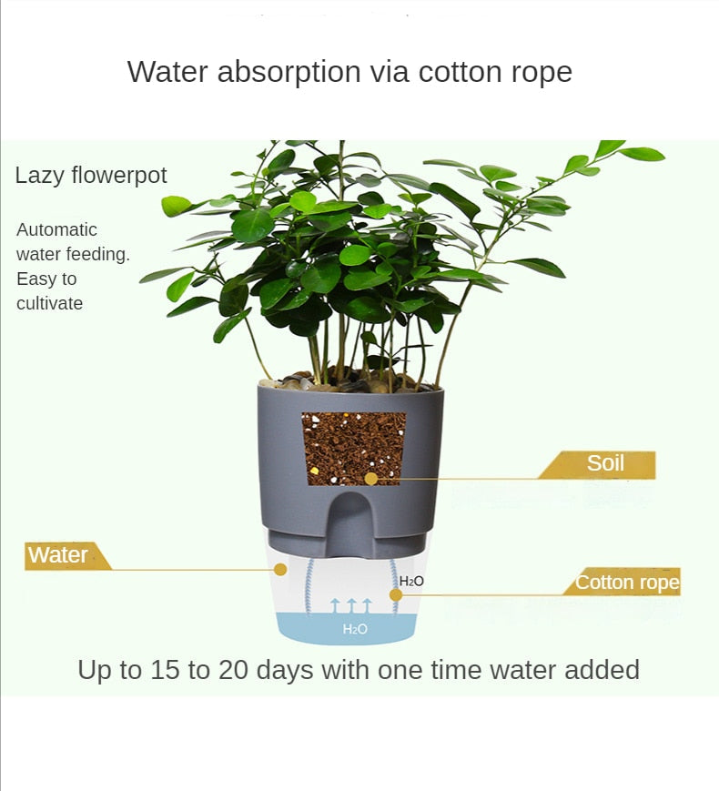 PlanterFlow - Self-Watering Planters [Last Day Sale]