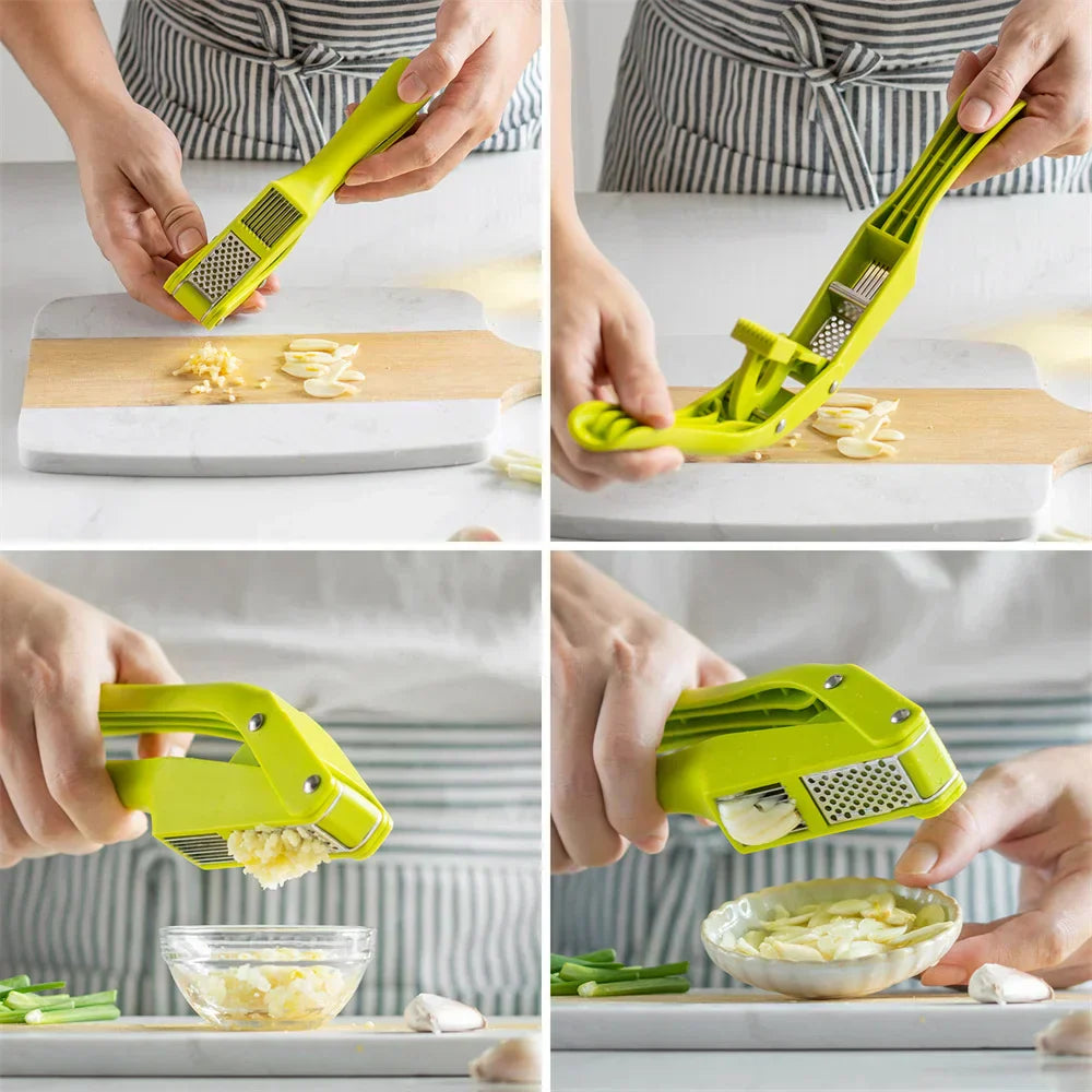 GarlicSwift™ - Press and chop garlic in seconds!