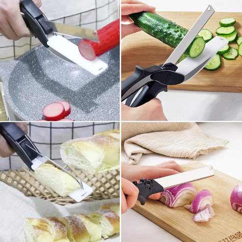 EasyCut - 2-in-1 multifunctional kitchen scissors