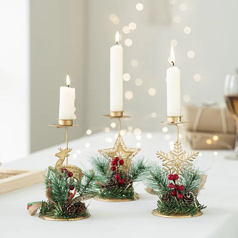 Buy One Get One Free | HolidayCandle™ - Christmas Candle Holder [Last Day Sale] 