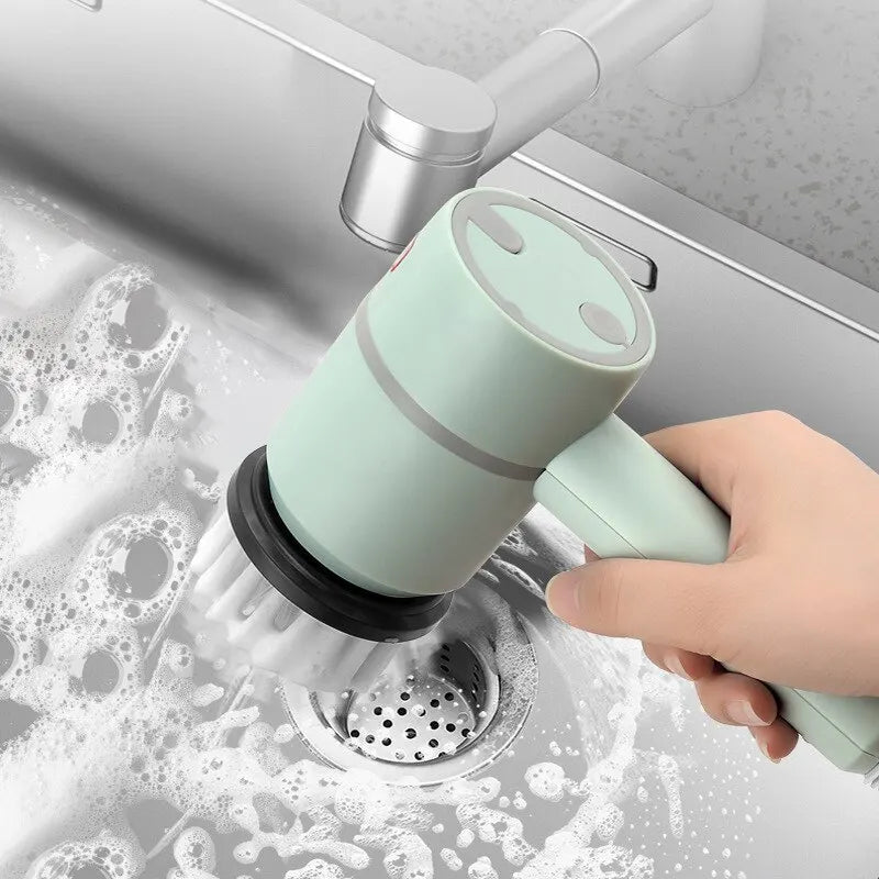 ScrubaSpin - cleanliness at the touch of a button!