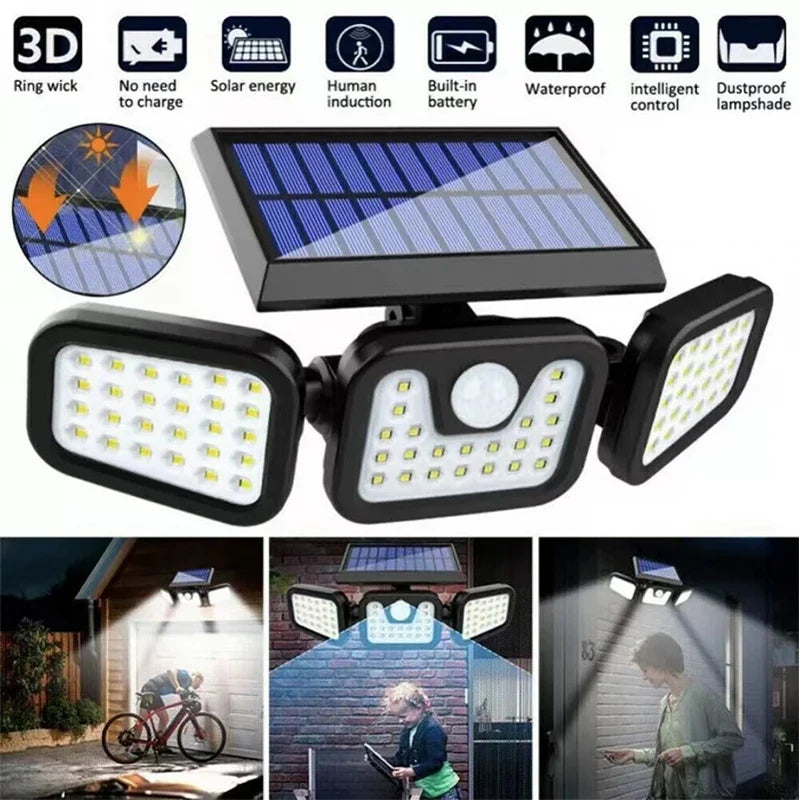 NightRay - Triple light, zero energy consumption! 
