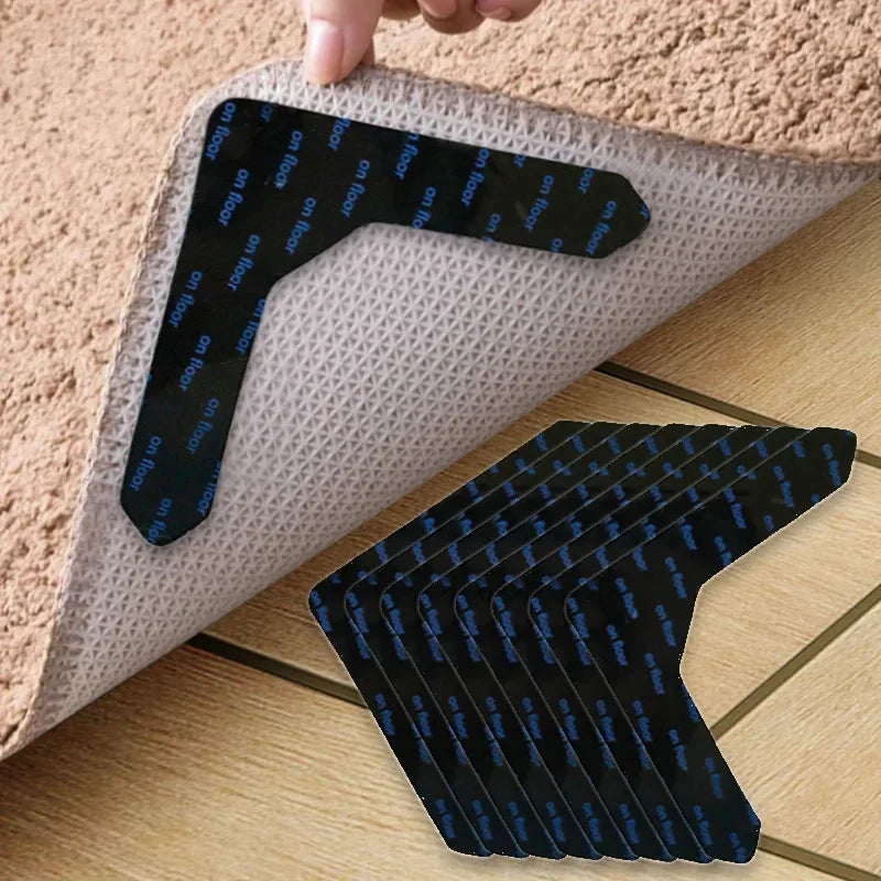 2+2 FREE | GripTite - L-shaped, non-slip carpet grippers for carpets and hardwood floors [Last day sale] 