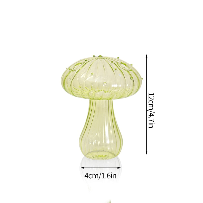 Buy 1+1 FREE | MushyGlass™ - Glass Musroom Flower Vase [last day's sale]