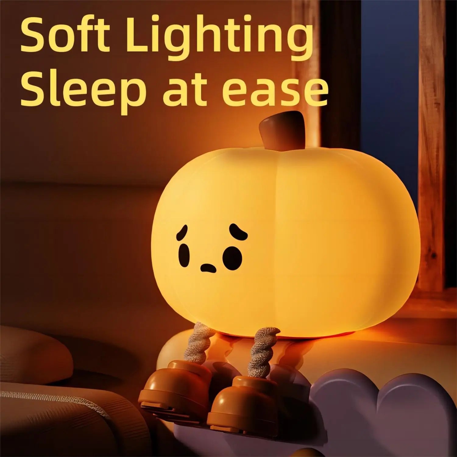 Buy 1+1 FREE | SpookyShine - Halloween Pumpkin Night Light [Last Day Sale]