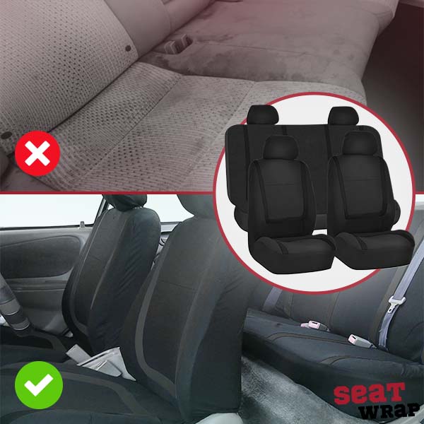 DriveGuard – Stylish all-around protection for your car seats (set of 9)