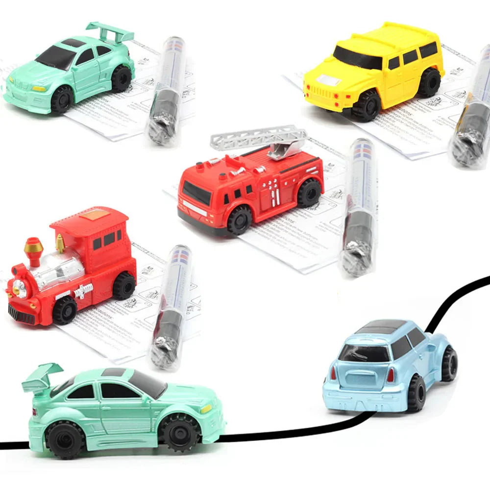 TraceRide™ - Traceable Toy Car, Inductive Magic Pen [Last Day Sale]