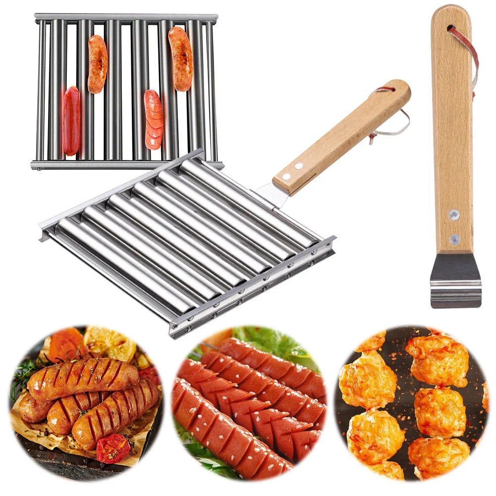 GrillRoll – For evenly grilled sausages with a comfortable handle