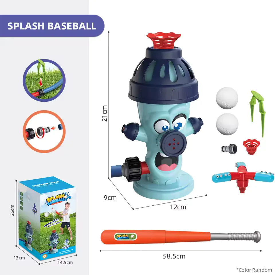 SplashSlugger - Baseball meets water fun in the garden