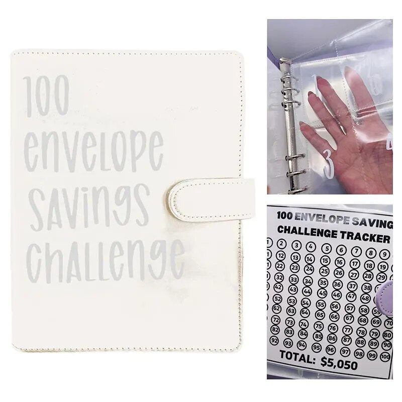 MoneyGoal - 100 Envelope Savings Challenge Binder [Last Day Discount]