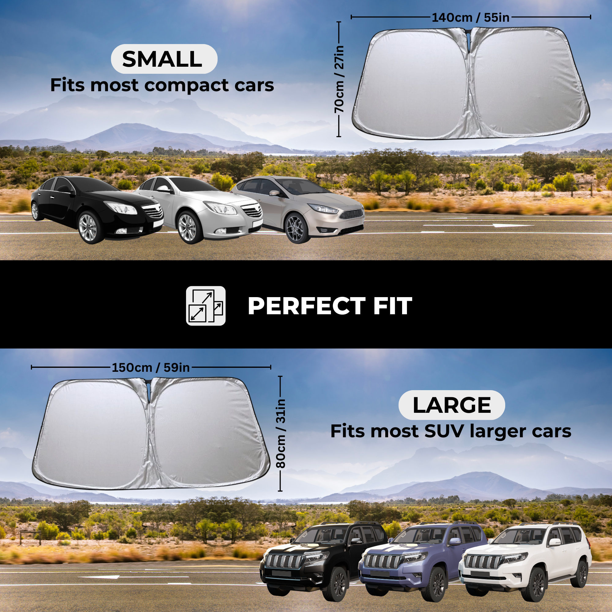 ReflectoShade - Windshield Sunshade Cover [Last Day Sale]