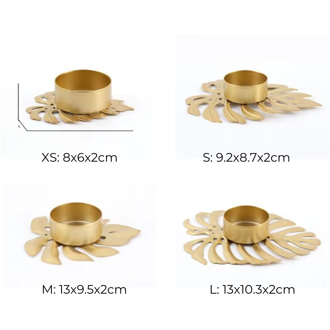 Buy One Get One Free | LeafHolder - Monstera Candle Holder [Last Day Sale]