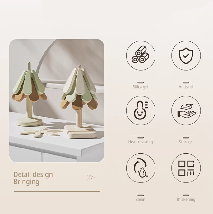 PetalStacker - Foldable Silicone Table Mat [Last Day Sale]