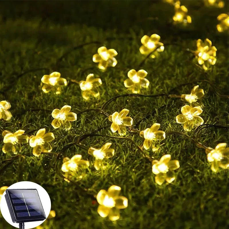SunBlossom - Solar-powered garden flower with light magic