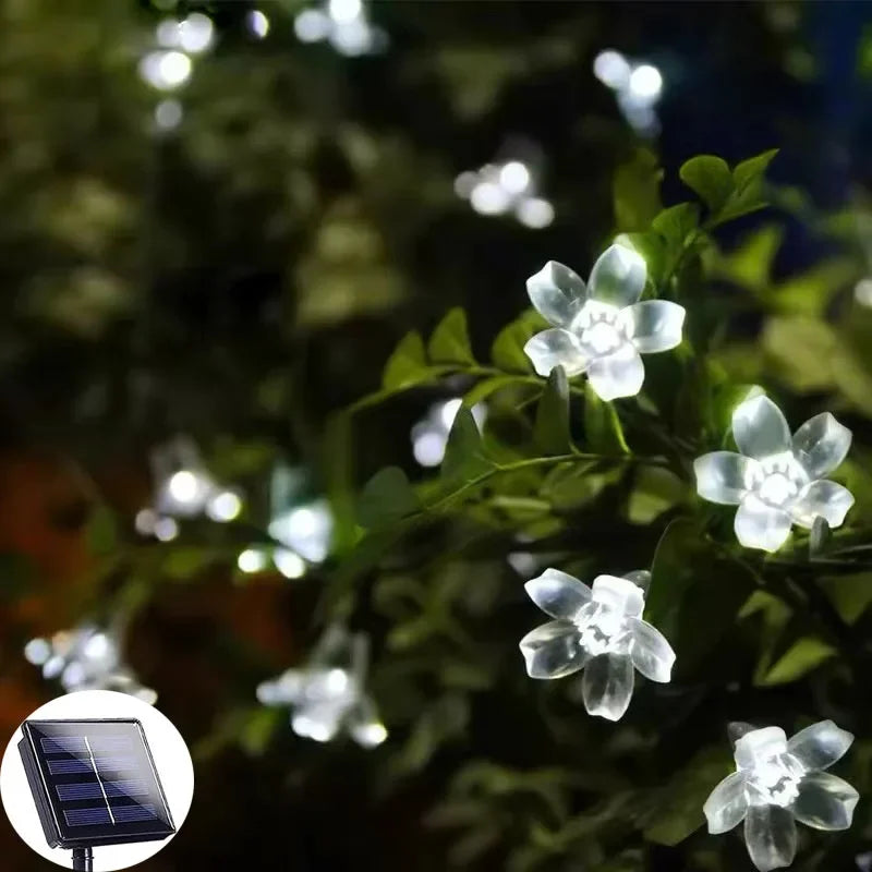 SunBlossom - Solar-powered garden flower with light magic