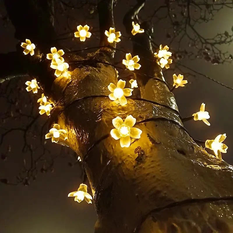SunBlossom - Solar-powered garden flower with light magic
