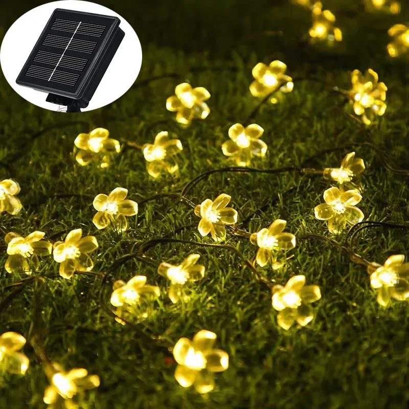 SunBlossom - Solar-powered garden flower with light magic