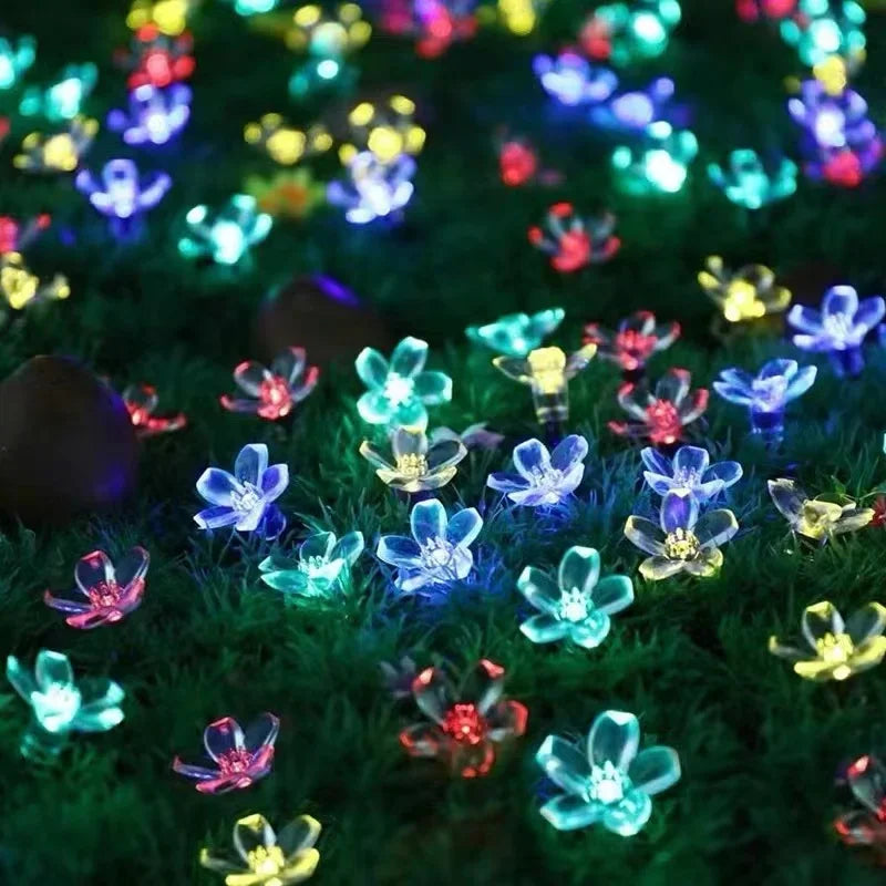 SunBlossom - Solar-powered garden flower with light magic