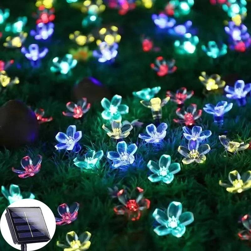 SunBlossom - Solar-powered garden flower with light magic
