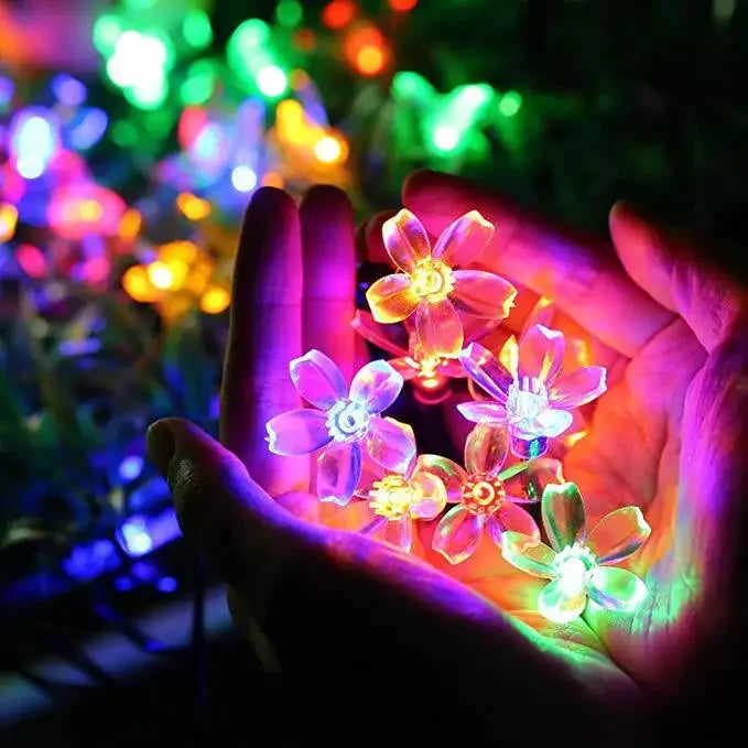 SunBlossom - Solar-powered garden flower with light magic