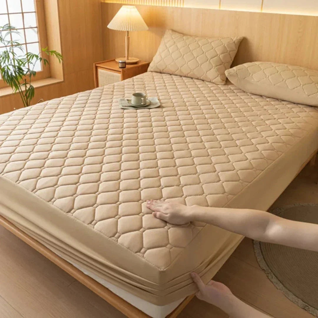 50% OFF | UltraCover - Waterproof, Thickened Mattress Protector [Last Day Sale]