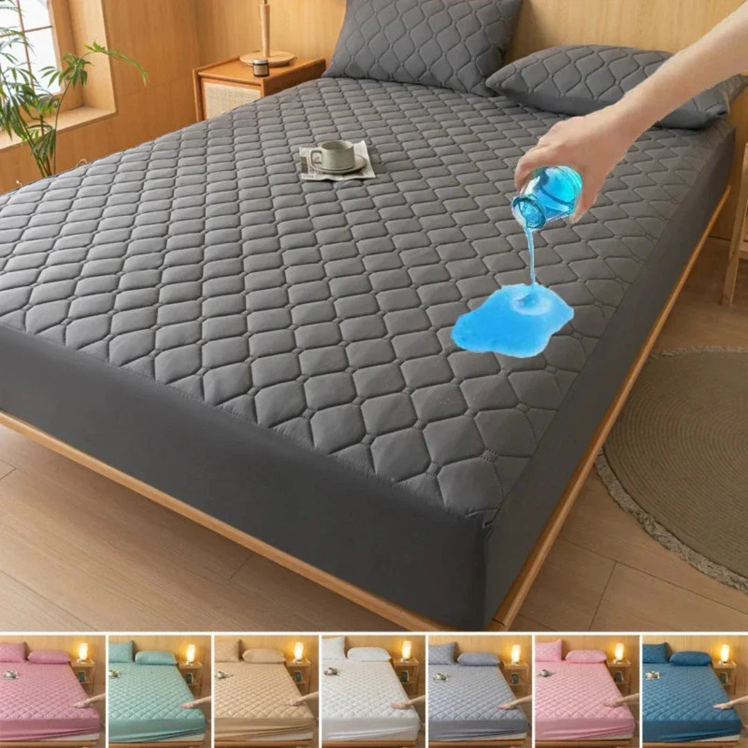 50% OFF | UltraCover - Waterproof, Thickened Mattress Protector [Last Day Sale]