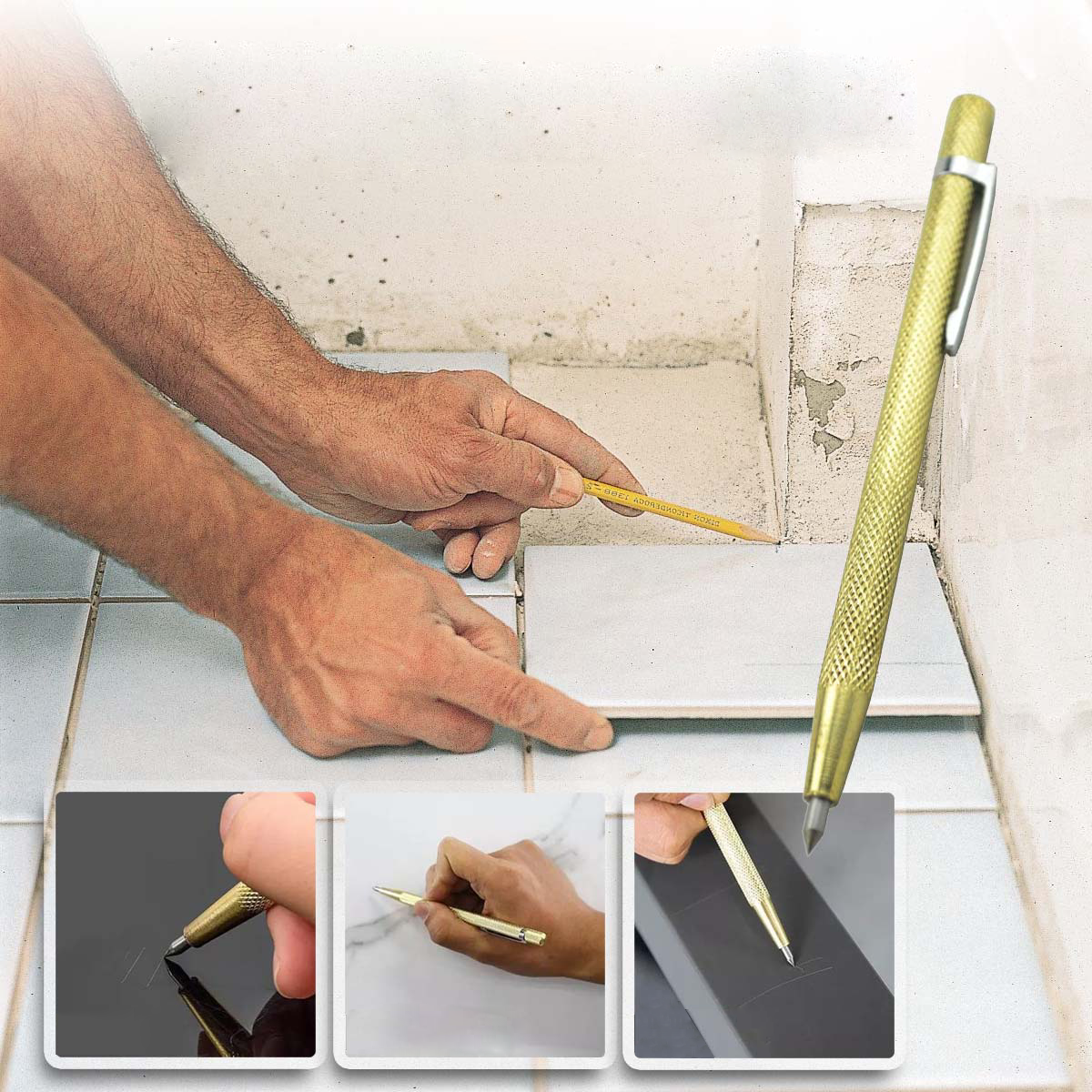 Buy 1+1 FREE | SlicePen - Ceramic Tile Cutter [Last Day Sale] 