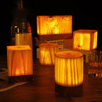 LumaVey draadloze led-tafellamp op tafel