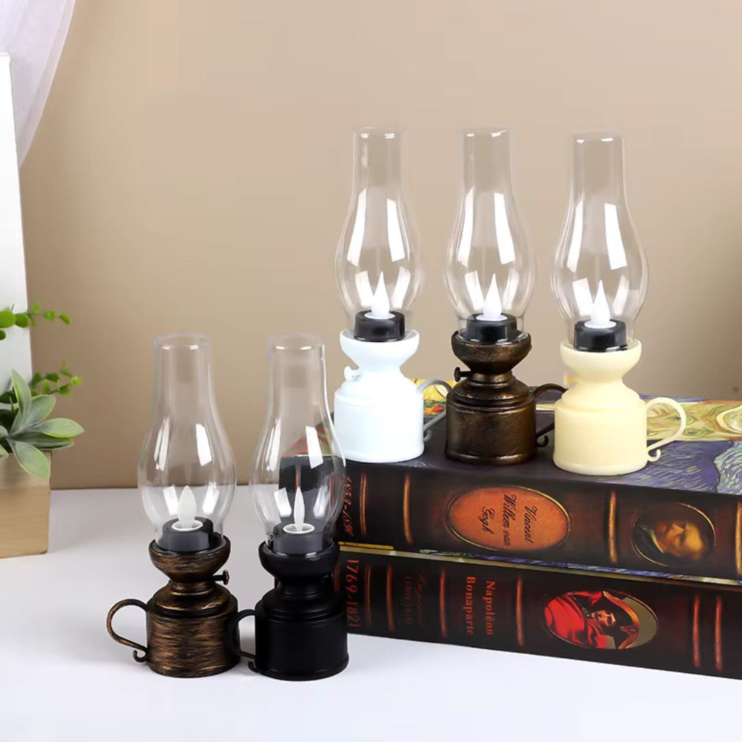 GlowFlame™ - Elegant LED oil lamps for a cozy atmosphere