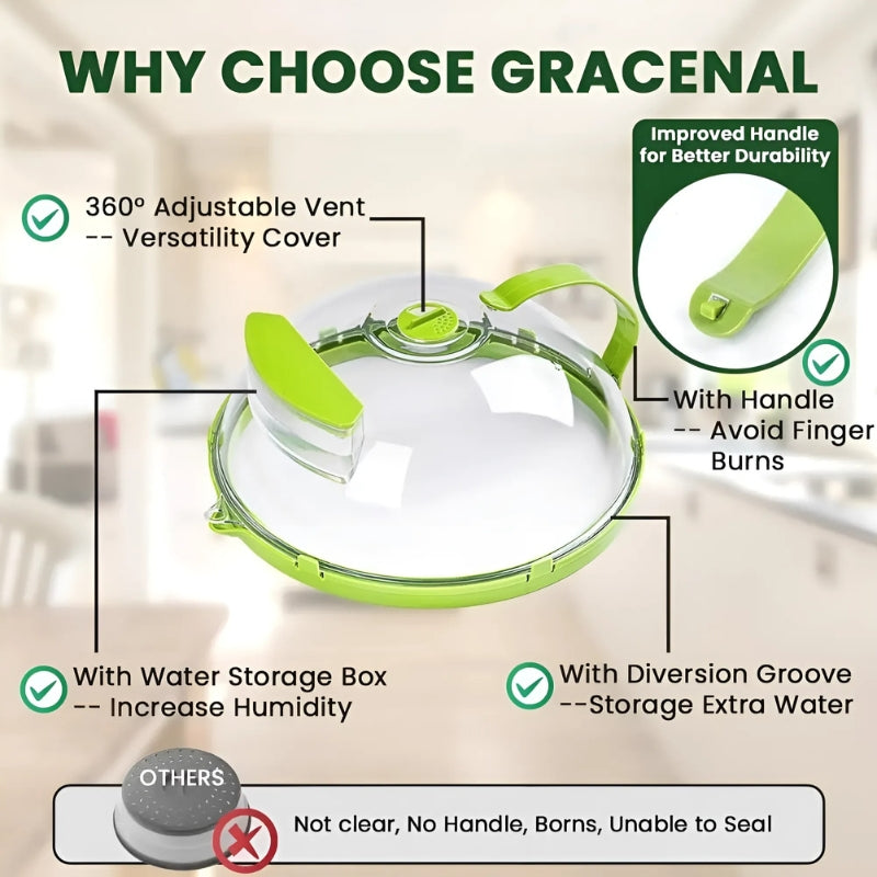 FreshGuard™ - Microwave Splash Guard [Last Day Sale]