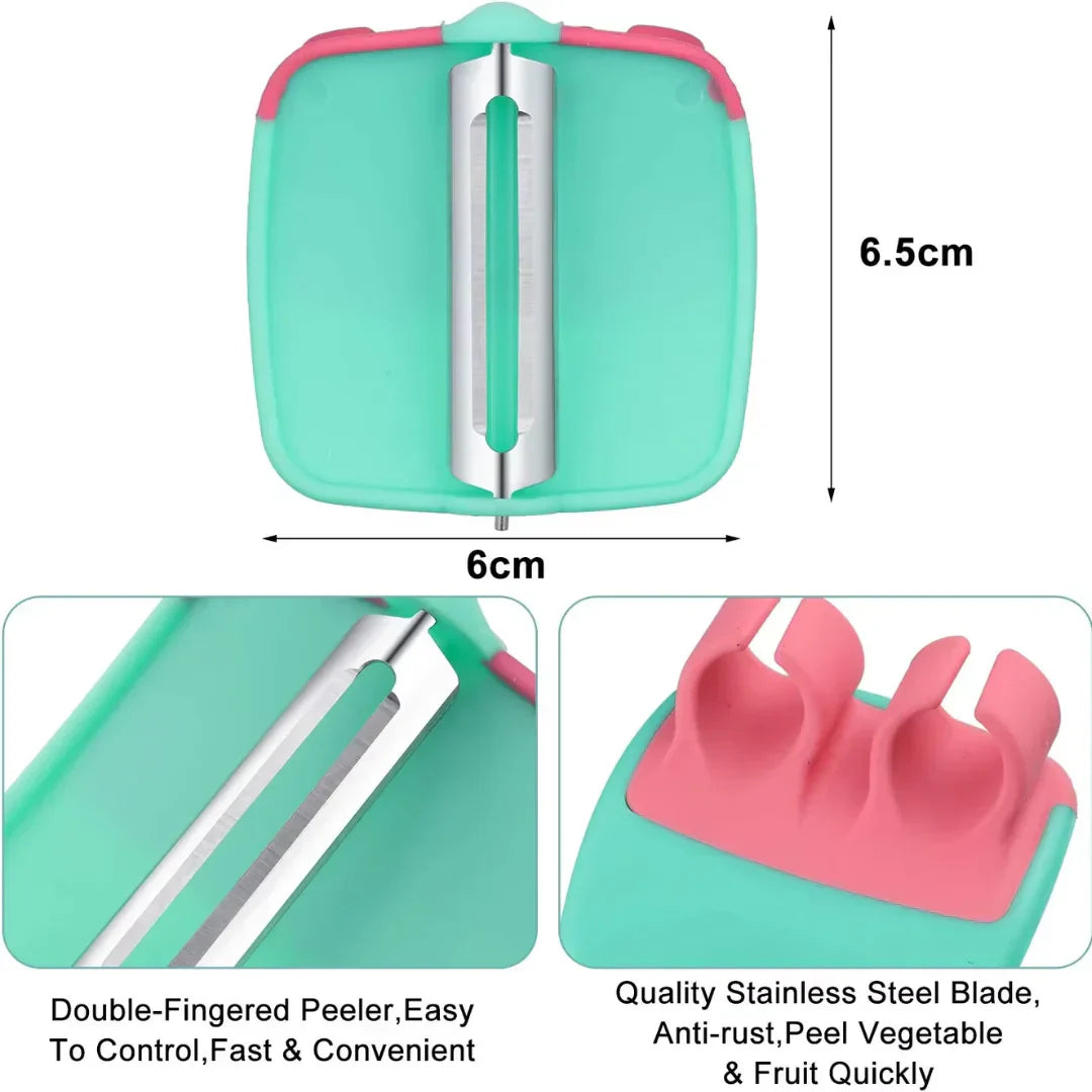 2+2 FREE | PeelRing - Finger-fast vegetable peeler set