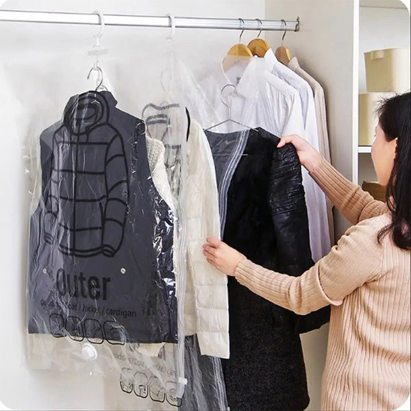 2+2 FREE | VacuHanger - The smart solution for neat and space-saving storage of clothes