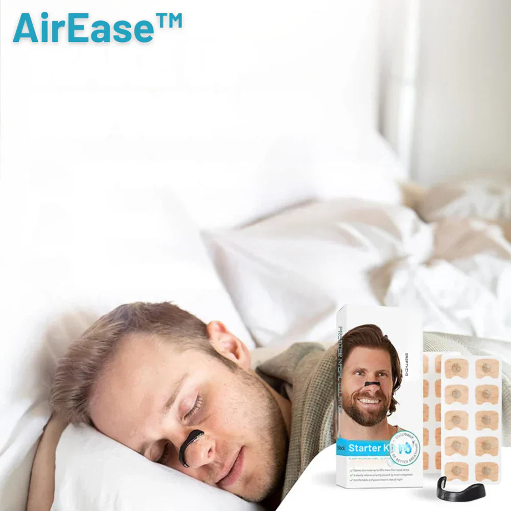 50% OFF | AirCalm - Magnetic Nose Strip for Snoring [Last Day Sale]
