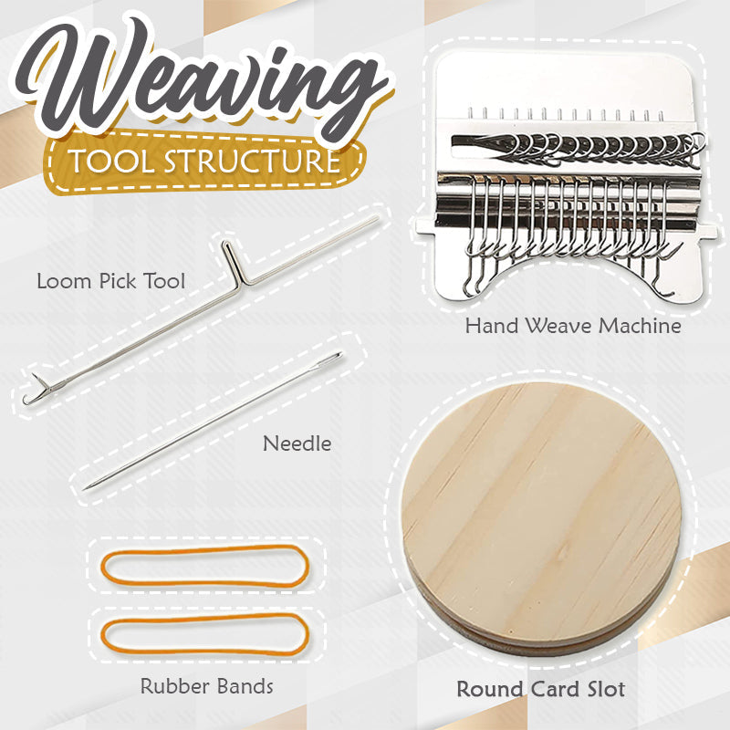 Buy 1+1 FREE | MagicLoom™ - Mini DIY loom with needle and thread