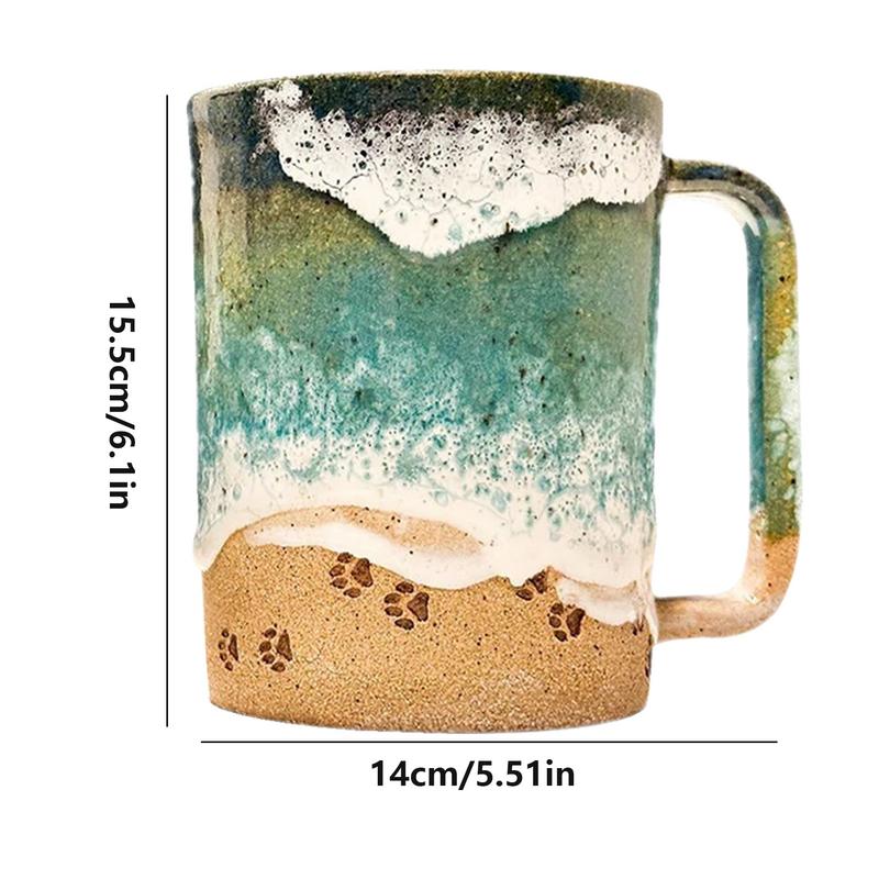 50% OFF | OceanBrew - Cupshore 3D-Printed Ceramic Coffee Mug with Coastline [Last Day Sale]