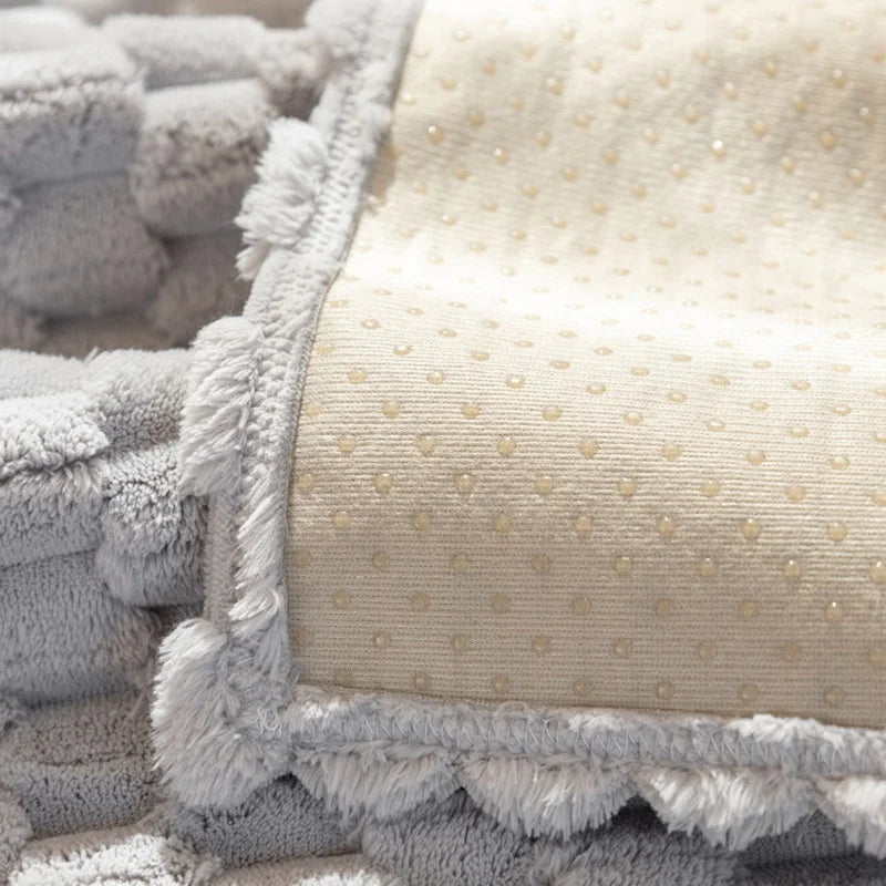 50% OFF | SofaCover™ - Winter Plush Non-Slip Sofa Cover [Last Day Sale]