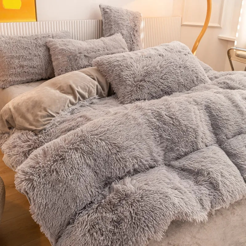 ShagLuxe - Plush Shaggy Duvet Cover Set [Last Day Sale] 