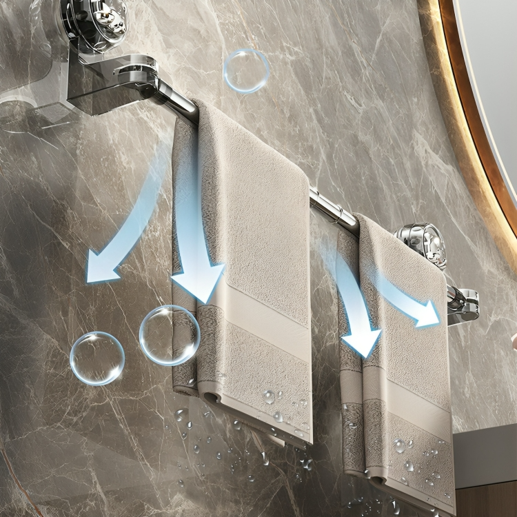 TowelGrip - Adjustable towel holder with suction cup