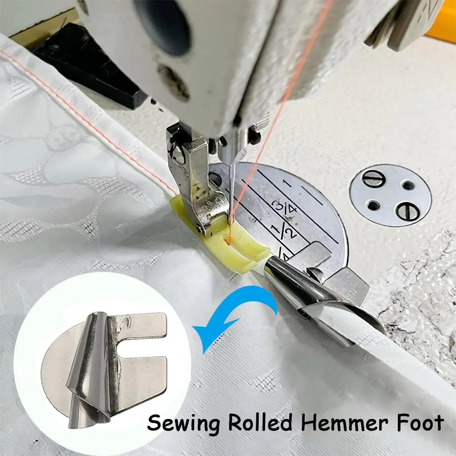 50% OFF | SewPerfect™ Spiral Hem Foot - Set of 8 [Last Day Sale] 