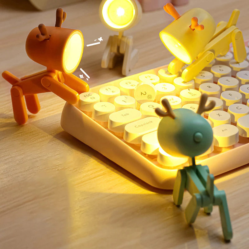 Sprookjesachtige dier LED-nachtlamp voor kinderkamerdecoratie