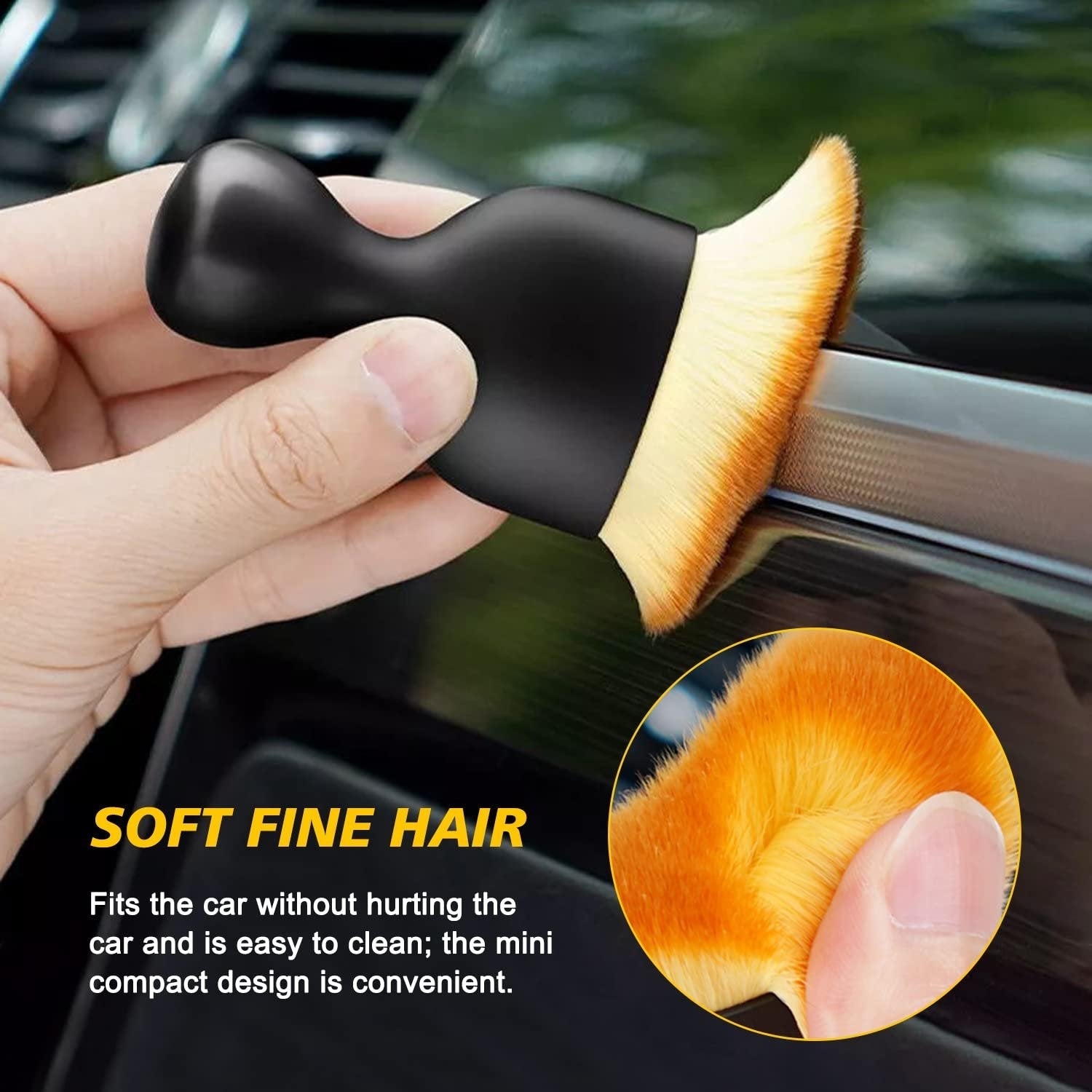 Buy 1+1 FREE GapBrush™ - Ultra-soft interior brush for fabric [Last day sale] 