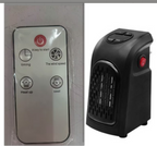 Mini-kachelventilator | Keramische verwarming | 12-uurs timer | Compact formaat