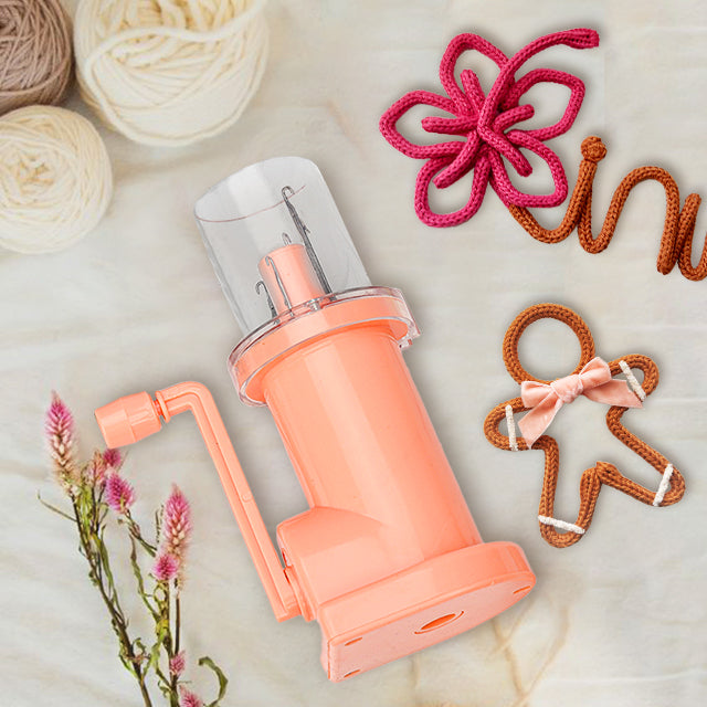 CraftyLoops - Easy Weaving Knitting Tool, Hand Knitting Machine [Last Day Sale]