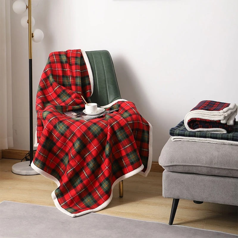 AutumnPlaid - Checked blanket